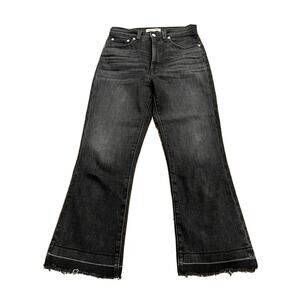 Rivet & Thread Womens Black Stretch High Rise Jeans Size 26 Made In USA Madewell